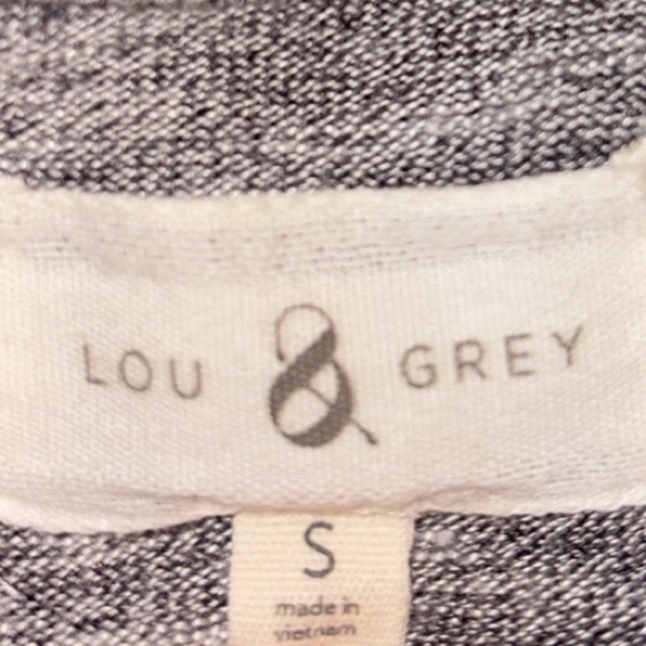 Lou & Grey Loft Racerback Tank Knit Jumpsuit Size Small Heather Grey - Picture 12 of 13